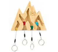 Y&Y Vertical - Accesorios para escalada - Key Holder Mountain - Mapple de Madera - Marrón Marrón one size