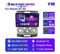 (Y18 2G 32G MAZ)Car Radio Multimedia Player For Ford Ranger 2 Everest 2 For Mazda BT-50 BT 50 2006-2011 Android Auto Navigation GPS Stereo Video