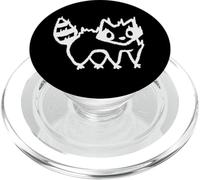 Y2K 90s Adorable mapache asustado da miedo PopSockets PopGrip para MagSafe