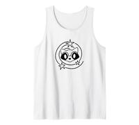 Y2K 90s Cute Scared Raccoon es aterrador bajo la cola estrellada Camiseta sin Mangas