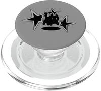 Y2K 90s Scary Cat Tomcat está asustado bajo Big Stary PopSockets PopGrip para MagSafe