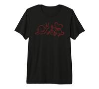 Y2K 90s Tea Time con ratón Caracol y Gusano Camiseta Premium