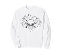 Y2K Accessoires Kawaii Baby Skeleton Face For Gothic Girls Sudadera
