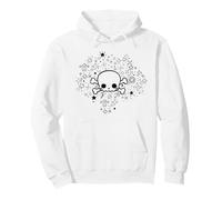 Y2K Accessoires Kawaii Baby Skeleton Face For Gothic Girls Sudadera con Capucha