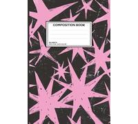 Y2K Aesthetic Notebook | College Ruled | 100 Sheets | 6 x 9 in | Cute Retro School & Journaling