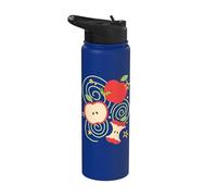 y2k Apple Kawaii Cute Vintage 90s Retro Summer Teen Stainless Steel Insulated Water Bottle
