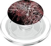 Y2K Barroco Rococó Gótico Cruz y ala Alt EMO Grunge PopSockets PopGrip para MagSafe