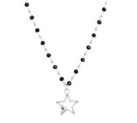 Y2k Beaded Pentagram Necklaces For Women Goth Pentacle Necklaces Grunge Gothic Punk Necklaces Halloween Jewelry (Style1)…