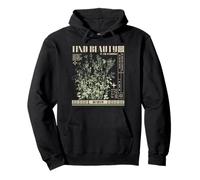 Y2K Beauty - Flores - Bold Urban Graffiti Aesthetic Sudadera con Capucha