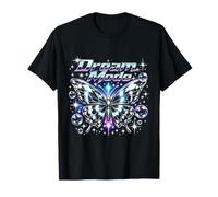 Y2K Butterfly Dream Mode Retro Estética Camiseta