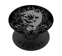 Y2K Cat Cute Alt 2000s Grunge Vintage Graphic PopSockets PopGrip Adhesivo