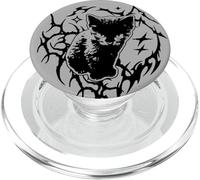 Y2K Cat Cute EMO Goth 90s 2000s Grunge Vintage Graphic PopSockets PopGrip para MagSafe