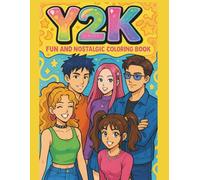 Y2K Dreamscape: A Retro Anime Coloring Book Adventure