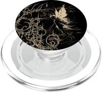 Y2K Grunge Alt Goth Fairy Sigilism Vintage Graphic PopSockets PopGrip para MagSafe