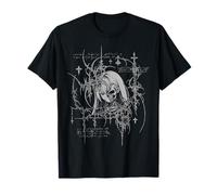 Y2K Grunge Anime Goth Alt Sigilism Japanese Zombie Graphic Camiseta
