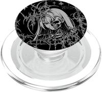 Y2K Grunge Anime Goth Alt Sigilism Japanese Zombie Graphic PopSockets PopGrip para MagSafe