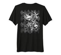 Y2k Grunge Skull Wings 2000s 90s EMO Harajuku Goth Camiseta Premium