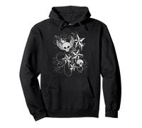 Y2k Grunge Skull Wings 2000s 90s EMO Harajuku Goth Sudadera con Capucha