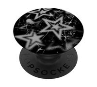 Y2k Grunge Stars 2000s Cyber Vintage Graphic PopSockets PopGrip Adhesivo