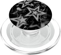 Y2k Grunge Stars 2000s Cyber Vintage Graphic PopSockets PopGrip para MagSafe
