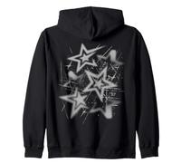 Y2k Grunge Stars 2000s Cyber Vintage Graphic Sudadera con Capucha