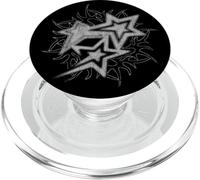 Y2k Grunge Stars 2000s Tattoo Vintage Graphic PopSockets PopGrip para MagSafe