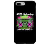 Y2K Home DJ Funny Quarantine Nostalgia Boombox Party Carcasa para iPhone 7 Plus/8 Plus
