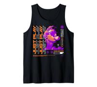 Y2K Just Play - Estética de graffiti urbano audaz Camiseta sin Mangas