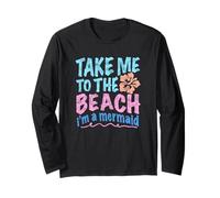 Y2K Take Me to The Beach I'm a Mermaid Retro 2000s Aesthetic Manga Larga