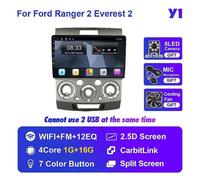(Y3 2G 32G FO)Car Radio Multimedia Player For Ford Ranger 2 Everest 2 For Mazda BT-50 BT 50 2006-2011 Android Auto Navigation GPS Stereo Video