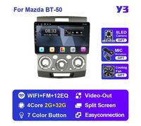 (Y3 2G 32G MAZ)Car Radio Multimedia Player For Ford Ranger 2 Everest 2 For Mazda BT-50 BT 50 2006-2011 Android Auto Navigation GPS Stereo Video