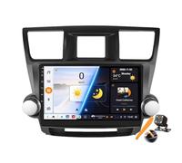 Y300s,YLOXFW Android 15.0 Coche Radio 2 DIN Estéreo para Highlander 2007-2013 GPS Sat Navi 10''Cartablet Multimedia Vídeo Reproductor BT FM Receptor con Carplay 4G 5G WiFi DSP SWC