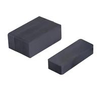 Y30Bh Ferrite Magnet Para Artes, Manualidades, Fabricación de Modelos, Bricolaje Y Pasatiempos - 50mm x 19mm x 10mm de Espesor - 3kg - Paquete de 100