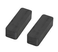 Y30Bh Ferrite Magnet Para Artes, Manualidades, Fabricación de Modelos, Bricolaje Y Pasatiempos - 60mm x 20mm x 15mm de Espesor - 4.9kg - Paquete de 2