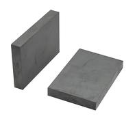 Y30Bh Ferrite Magnet Para Artes, Manualidades, Fabricación de Modelos, Bricolaje Y Pasatiempos - 75mm x 50mm x 10mm de Espesor - 4.5kg - Paquete de 2