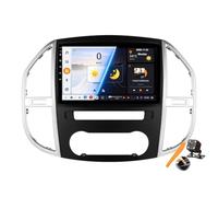 Y500s,YLOXFW Android 15.0 Coche 2 DIN Estéreo Sustitución para Be-NZ Vito W447 2014-2021 Radio GPS Sat Navi 10''Cartablet Multimedia Vídeo Reproductor BT FM Receptor con Android Auto Carplay