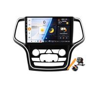 Y500s,YLOXFW Android 15.0 Coche 2 DIN Estéreo Sustitución para Grand Cherokee WK2 2014-2022 Radio GPS Sat Navi 10''Cartablet Multimedia Vídeo Reproductor BT FM Receptor con Android Auto Carplay