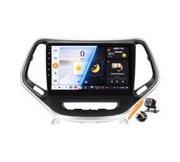 Y500s,YLOXFW Android 15.0 Coche Radio 2 DIN Estéreo para Cherokee 2013-2018 GPS Sat Navi 10''Cartablet Multimedia Vídeo Reproductor BT FM Receptor con Carplay 4G 5G WiFi DSP SWC