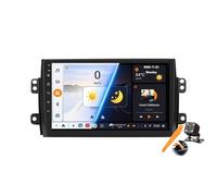 Y500s,YLOXFW Android 15.0 Coche Radio 2 DIN Estéreo para F-iat Sedici 2005-2014 GPS Sat Navi 9''Cartablet Multimedia Vídeo Reproductor BT FM Receptor con Carplay 4G 5G WiFi DSP SWC