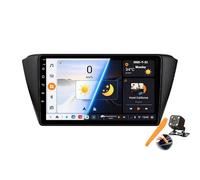 Y500s,YLOXFW Android 15.0 Coche Radio 2 DIN Estéreo para Fabia 3 2015-2019 GPS Sat Navi 9''Cartablet Multimedia Vídeo Reproductor BT FM Receptor con Carplay 4G 5G WiFi DSP SWC