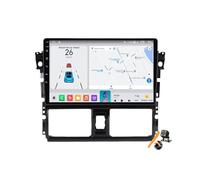 Y600s,YLOXFW Android 15.0 Coche 2 DIN Estéreo Sustitución para Vios 2014-2016 Radio GPS Sat Navi 9''Cartablet Multimedia Vídeo Reproductor BT FM Receptor con Android Auto Carplay
