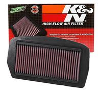 YA-6004 K&N Filtro de aire de repuesto compatible con Yamaha FZ6/FZ6 FAZER; 04-09 (filtros de aire Powersports)