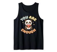 Ya Eres Panda Heart Enough Camiseta sin Mangas