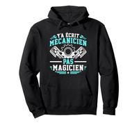Y'A Escrito Mecánico No Mago Humor Idea Regalo Mecano Sudadera con Capucha