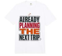 Ya estás planeando el próximo Viaje Entusiasta de los Viajes de Aventura Comfort Colors Adult Heavyweight T-Shirt