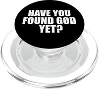 ¿Ya has Encontrado a Dios? Fe Minimalista basada en la Espalda PopSockets PopGrip para MagSafe