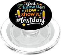 Ya lo Sabes Ahora Mostrarlo Día de Pruebas Maestro Motivacional PopSockets PopGrip para MagSafe