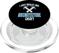 Ya me Gusta la Arquitectura no preguntes más Humor PopSockets PopGrip para MagSafe