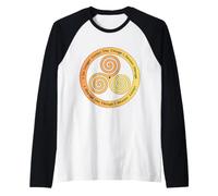 Ya no acepto Las Cosas Que no Puedo Cambiar Triskelion Camiseta Manga Raglan