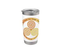Ya no acepto las cosas que no puedo cambiar Triskelion Vaso térmico de acero inoxidable de doble pared